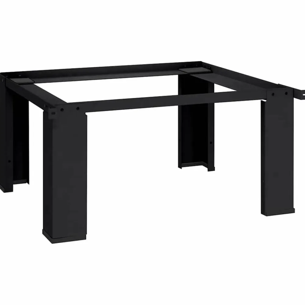 vidaXL Pedestal para Lavadora 64 x 55 x 32,5 cm Acero Negro Online