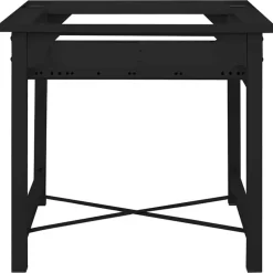 vidaXL Pedestal para Lavadora 60 x 56 x 52 cm Acero Negro New