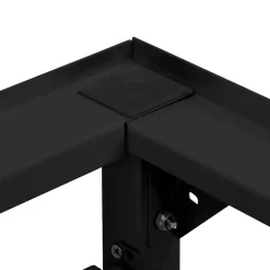 vidaXL Pedestal para Lavadora 60 x 56 x 52 cm Acero Negro New