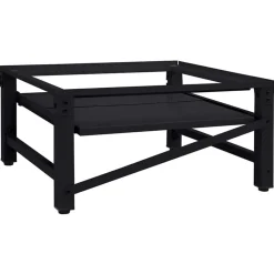 vidaXL Accesorios Para Electrodomésticos-Pedestal para Lavadora 62 x 60,5 x 32,5 cm Acero