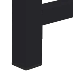 vidaXL Pedestal para Lavadora 2 pcs 120 x 56 x 52 cm Acero Negro Outlet