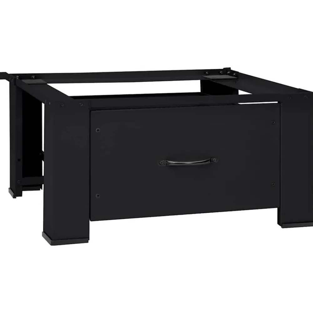 vidaXL Accesorios Para Electrodomésticos-Pedestal para Lavadora 64 x 55 x 32,5 cm Acero