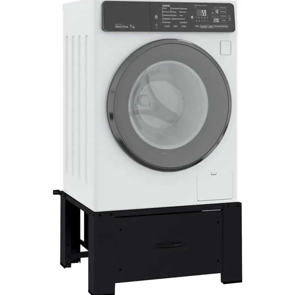 vidaXL Accesorios Para Electrodomésticos-Pedestal para Lavadora 64 x 55 x 32,5 cm Acero