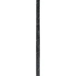 vidaXL Pegatina de mueble autoadhesiva PVC mármol 90x500 cm Negro Discount