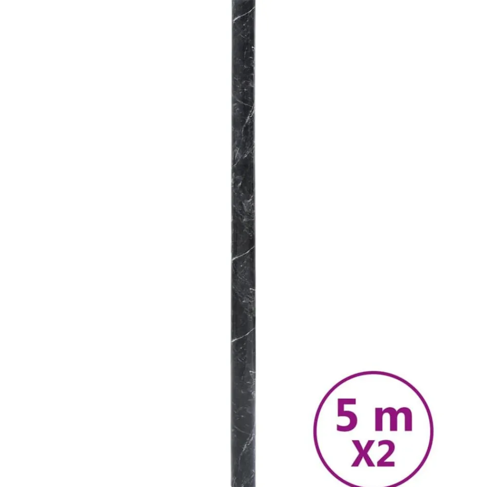 vidaXL Arte Y Ocio-Pegatinas de mueble autoadhesivas PVC mármol 90x500 cm
