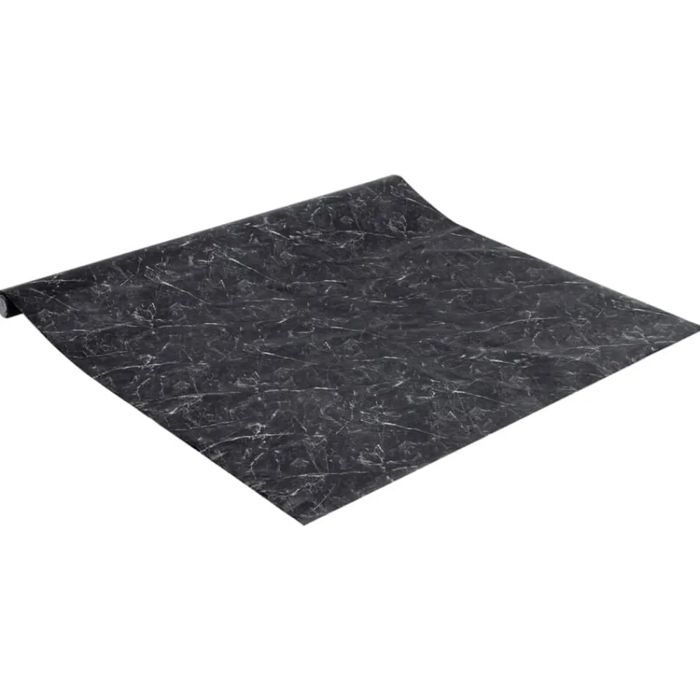 vidaXL Arte Y Ocio-Pegatinas de mueble autoadhesivas PVC mármol 90x500 cm