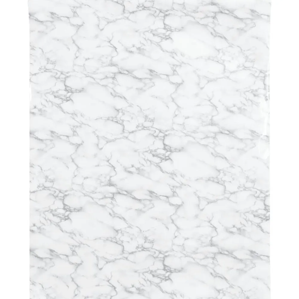 vidaXL Arte Y Ocio-Pegatinas de mueble autoadhesivas PVC mármol 90x500 cm