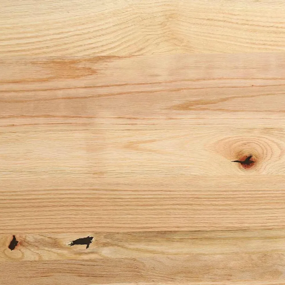 vidaXL Peldaños de escalera 4 uds madera maciza roble sin tratar Natural