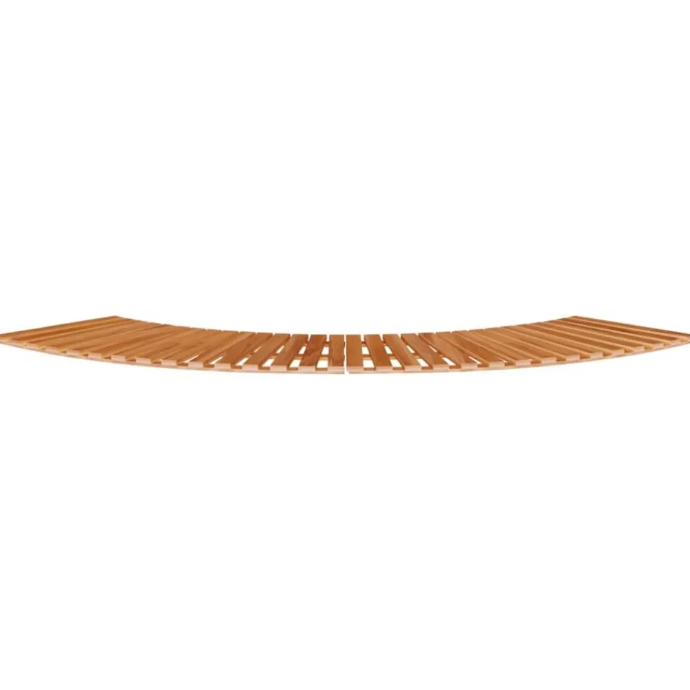 vidaXL Piscina Y Spa-Peldaños para bañera de hidromasaje 2 uds madera maciza acacia