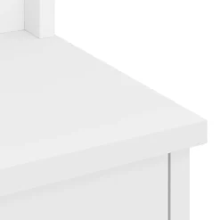 vidaXL Perchero de entrada SANDNES madera pino 45x40x159,5 cm Blanco Discount