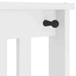 vidaXL Perchero de entrada SANDNES madera pino 45x40x159,5 cm Blanco Discount