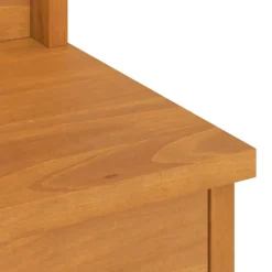 vidaXL Bancos-Perchero de entrada SANDNES 45x40x159,5cm madera maciza de pino