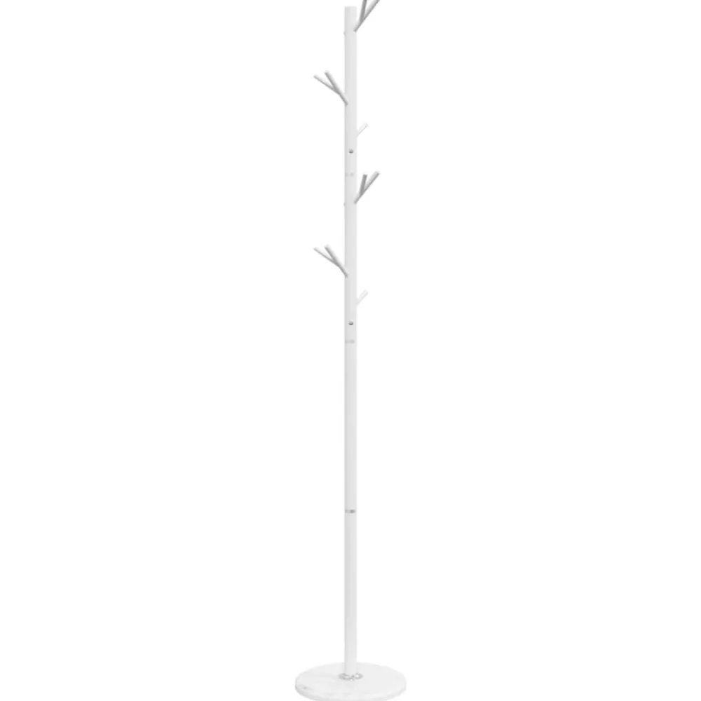 vidaXL Decoración-Perchero de hierro con recubrimiento en polvo 175 cm