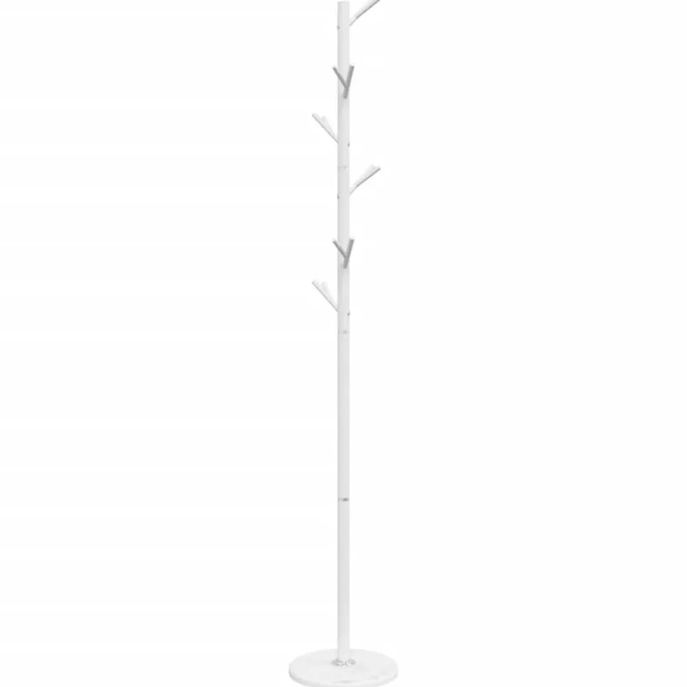 vidaXL Decoración-Perchero de hierro con recubrimiento en polvo 175 cm