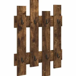 vidaXL Estanterías-Perchero de pared 60 x 3 x 82 cm