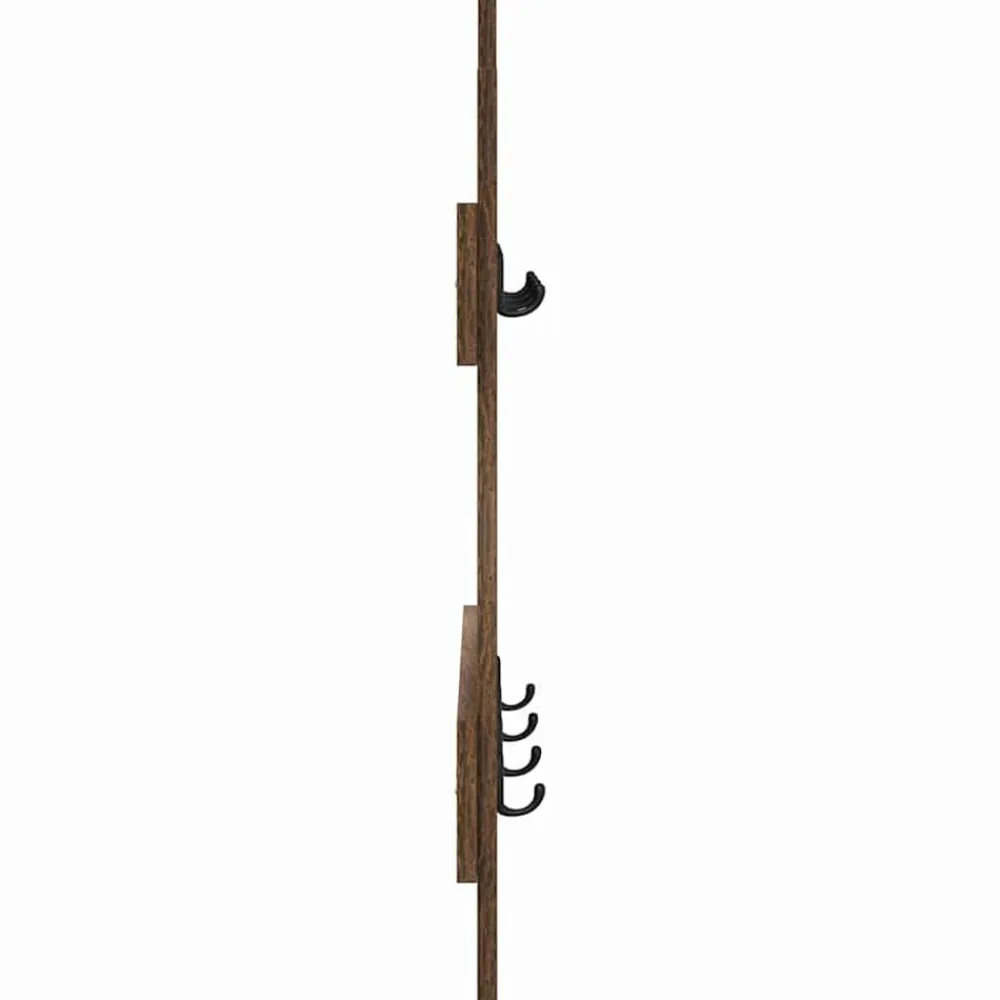 vidaXL Estanterías-Perchero de pared 60 x 3 x 82 cm