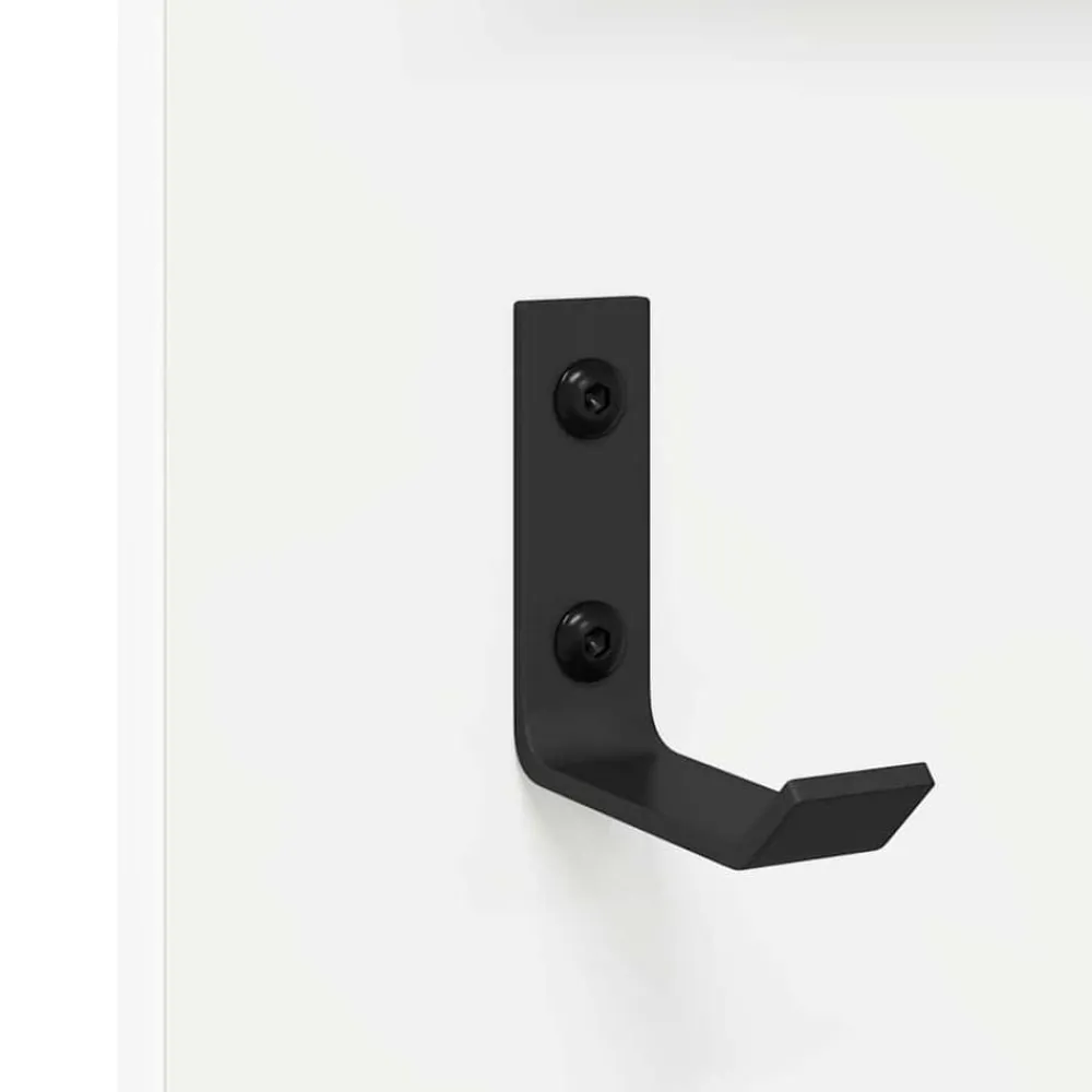 vidaXL Estanterías-Perchero de pared 70 x 10 x 90 cm Madera de ingeniería