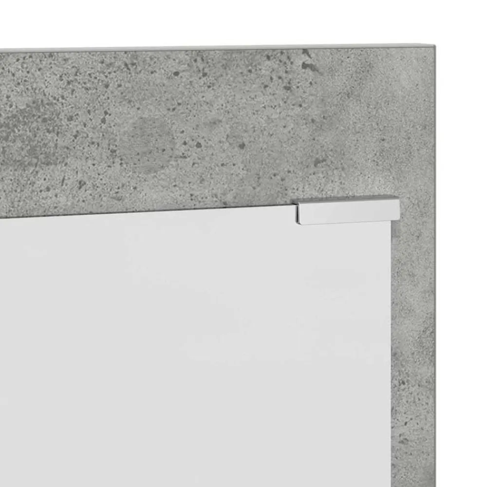 vidaXL Estanterías-Perchero de pared con estante Gris Concreto 90 x 10 x 50 cm