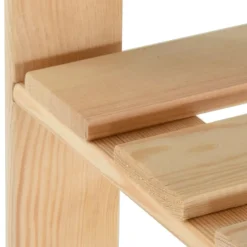 vidaXL Productos Del Hogar-Perchero de ropa de madera maciza de pino 110x38x170 cm
