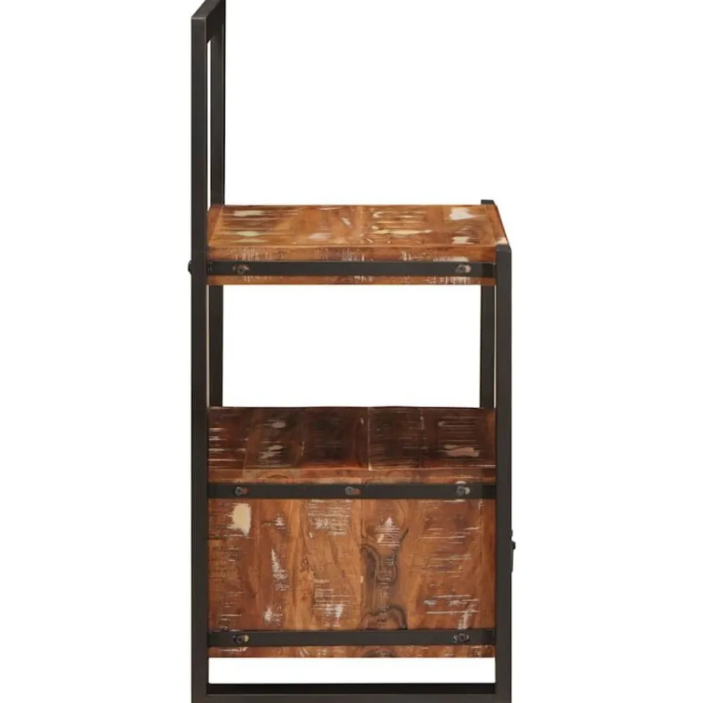vidaXL Productos Del Hogar-Perchero 40 x 40 x 90 cm Madera sólida recuperada