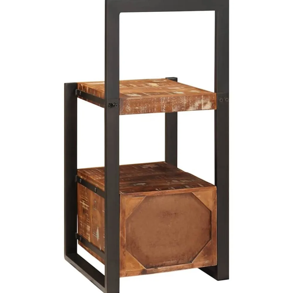 vidaXL Productos Del Hogar-Perchero 40 x 40 x 90 cm Madera sólida recuperada