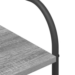 vidaXL Perchero para ropa Gris 120 x 44 x 160 cm Madera de ingeniería Gris sonoma New