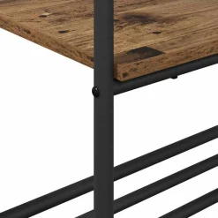 vidaXL Perchero para ropa 77 x 30 x 171 cm Madera envejecida Clearance