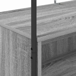 vidaXL Productos Del Hogar-Perchero para ropa Gris 100 x 44 x 160 cm Madera de ingeniería