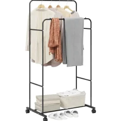 vidaXL Productos Del Hogar-Perchero para ropa Liso 80 x 53 x 156 cm