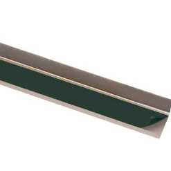 vidaXL Perfiles de peldaños forma de L 5 uds aluminio marrón 134 cm Marrón Hot
