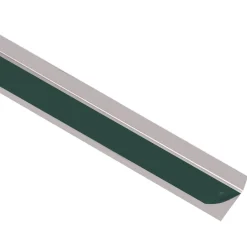 vidaXL Perfiles de peldaños forma de L 5 uds aluminio champán 90 cm champán Clearance