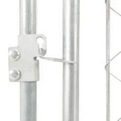 vidaXL Perrera de exterior con techo 100x100x125 cm Sale