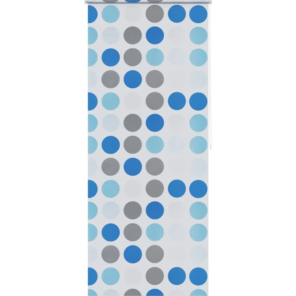 vidaXL Persiana enrollable de ducha círculos 80x240 cm Sale