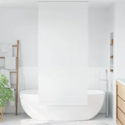 vidaXL Persiana enrollable de ducha blanco 80x240 cm Best