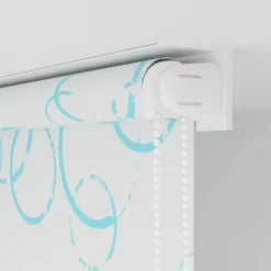 vidaXL Accesorios Para El Baño-Persiana enrollable de ducha burbujas 80x240 cm