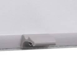 vidaXL Decoración-Persiana enrollable opaca blanca MK06