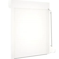 vidaXL Materiales De Construcción-Persiana enrollable Manual 70 x 100 cm Aluminio y poliuretano