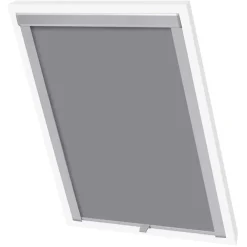 vidaXL Persiana enrollable opaca UK08 Gris Best