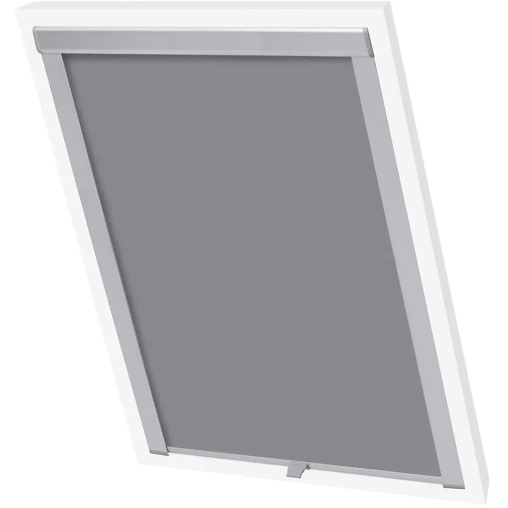 vidaXL Persiana enrollable opaca UK08 Gris Best