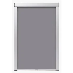 vidaXL Persiana enrollable opaca UK08 Gris Best
