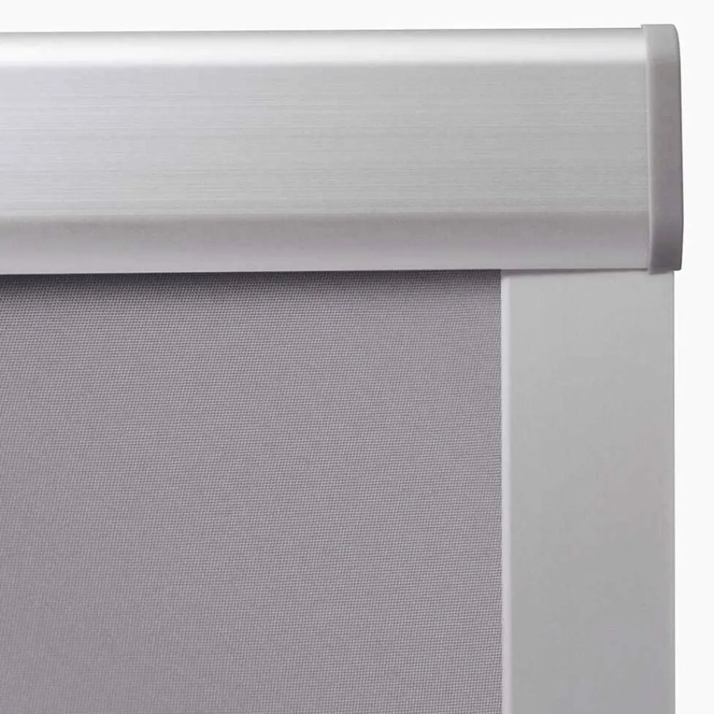 vidaXL Persiana enrollable opaca UK08 Gris Best