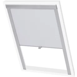 vidaXL Decoración-Persiana opaca enrollable M06/306