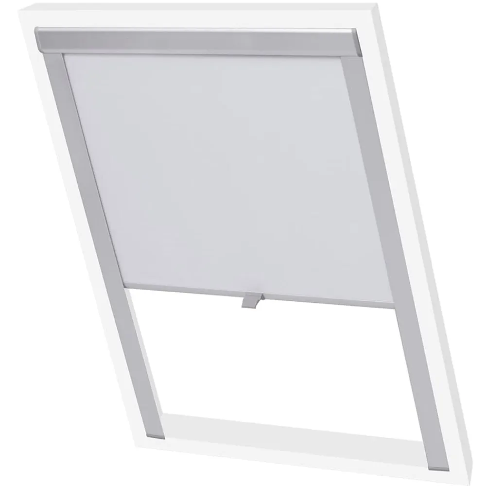 vidaXL Decoración-Persiana opaca enrollable M06/306
