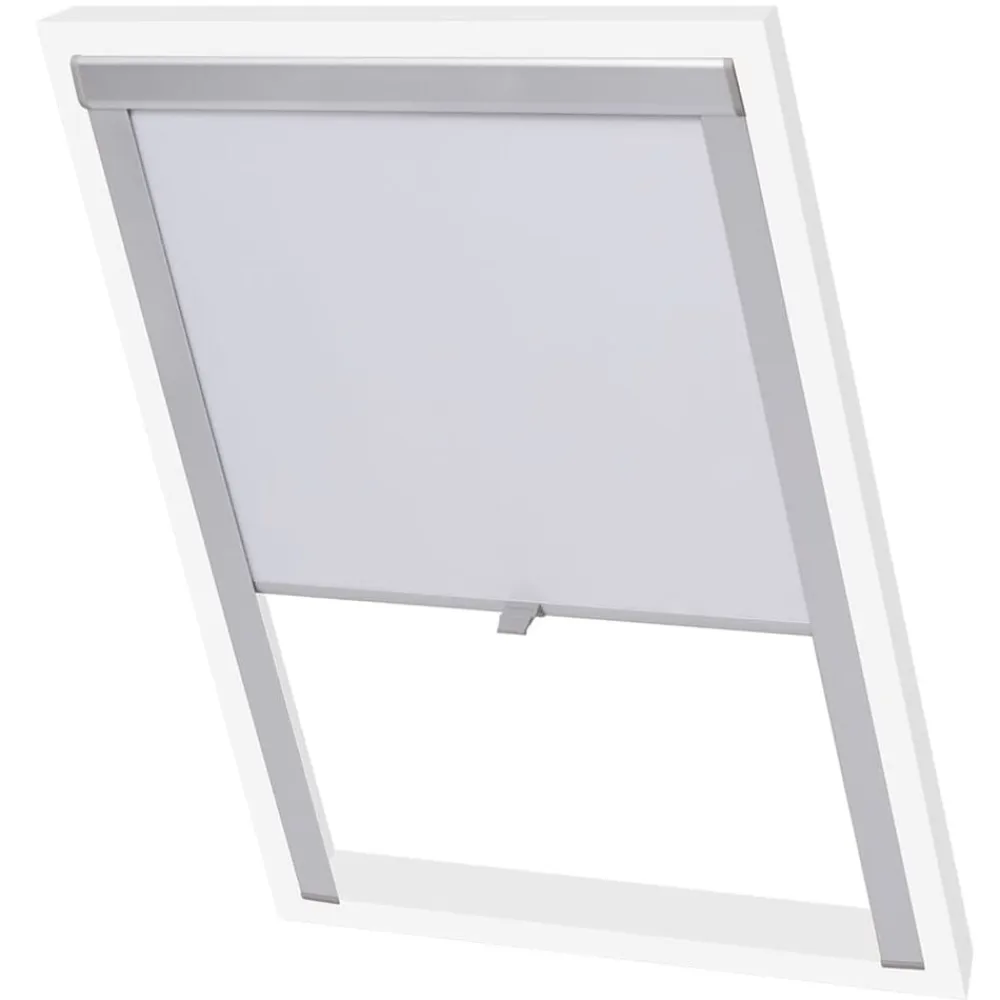 vidaXL Persiana opaca enrollable P06/406 Blanco Online