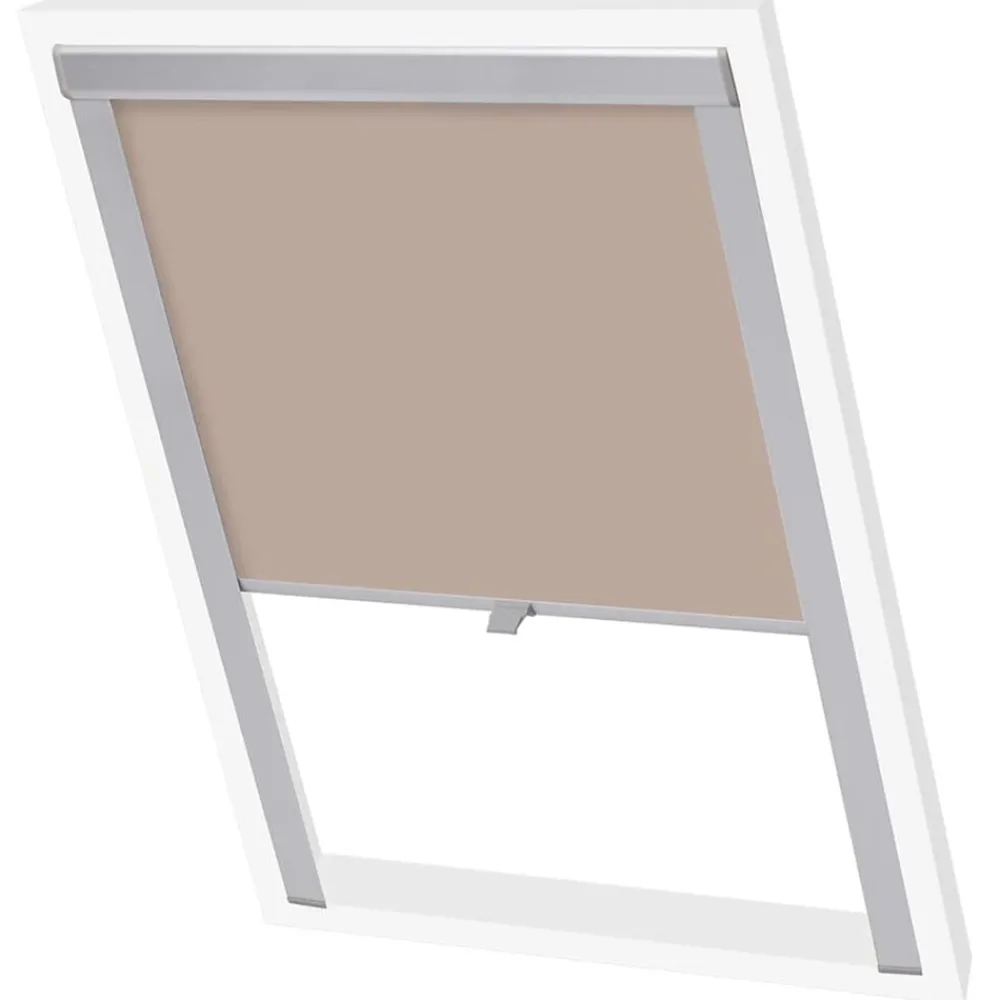 vidaXL Decoración-Persiana opaca enrollable MK04