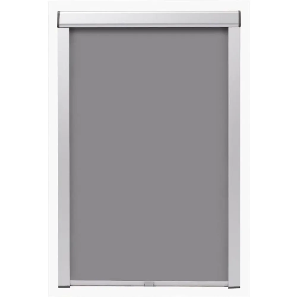 vidaXL Persiana opaca enrollable U08/808 Gris Online
