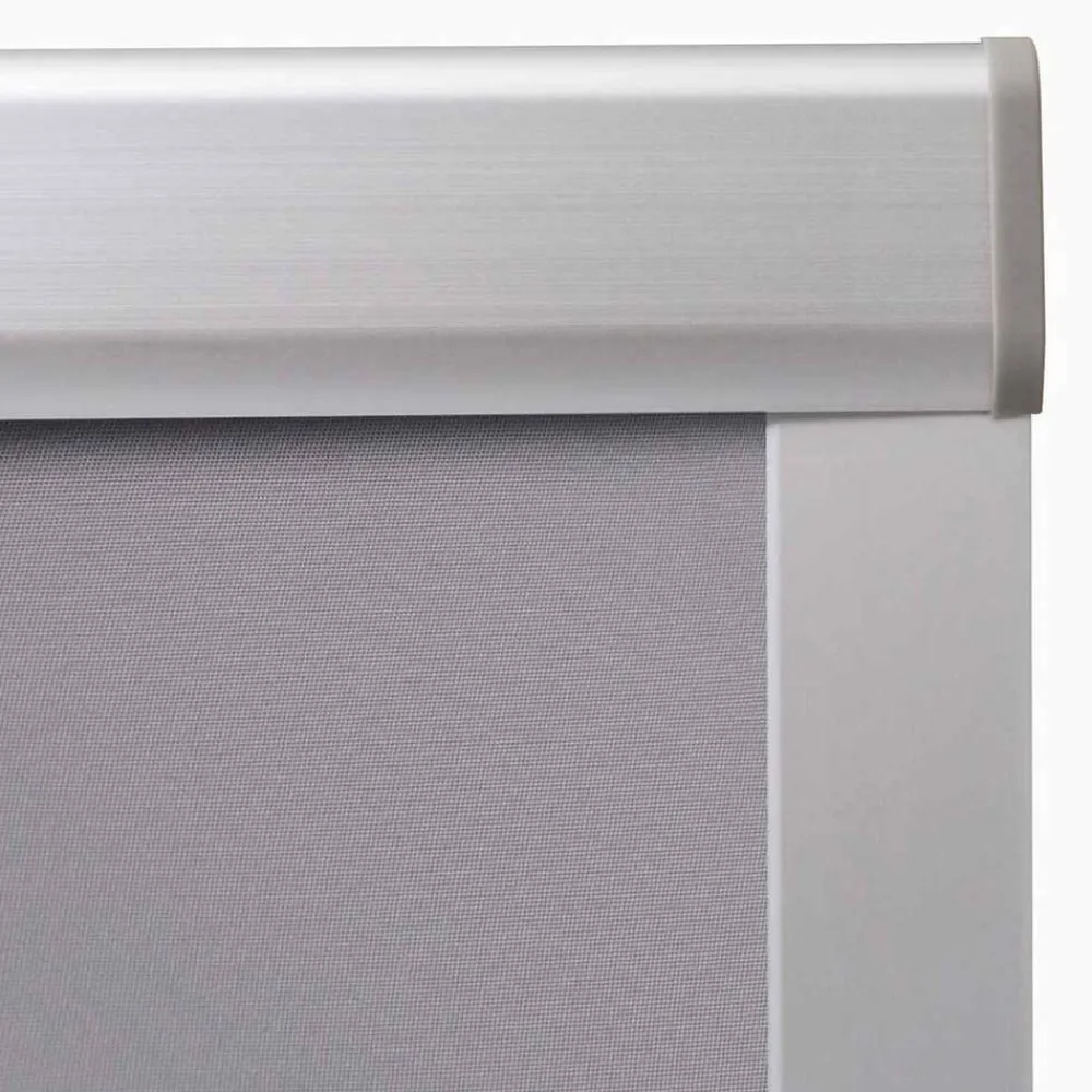 vidaXL Persiana opaca enrollable U08/808 Gris Online