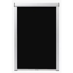 vidaXL Persiana opaca enrollable negra S06/606 Negro Sale