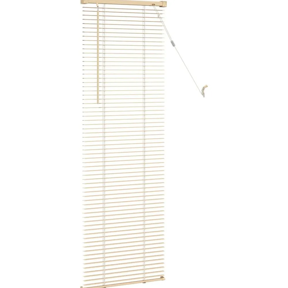 vidaXL Persiana Veneciana Marrón Claro con Patrón 150 x 40 cm PVC Marrón claro Best