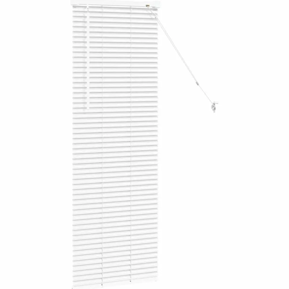 vidaXL Decoración-Persianas venecianas Manual 130 x 40 cm Aluminio